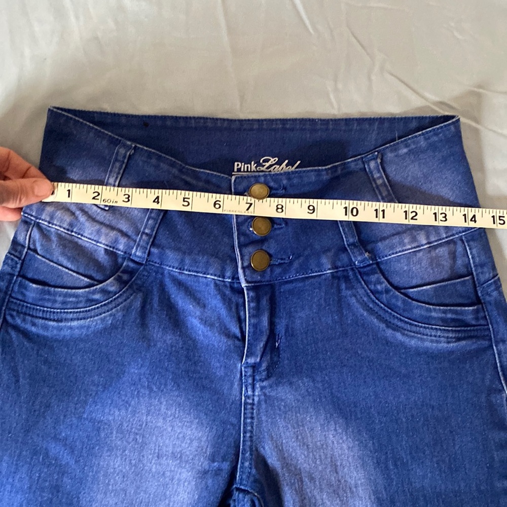 Pink Label Denim Co. High Rise Skinny Jeans Size 11